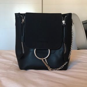 Lulus Sidewalk Stunner black backpack